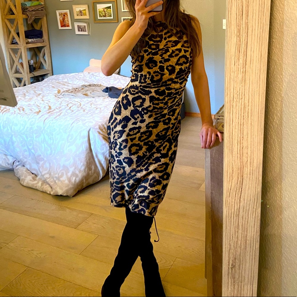 Dian von furstenberg leopard dress 4